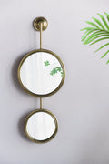 2 Circle Mirrors for Wall Decor