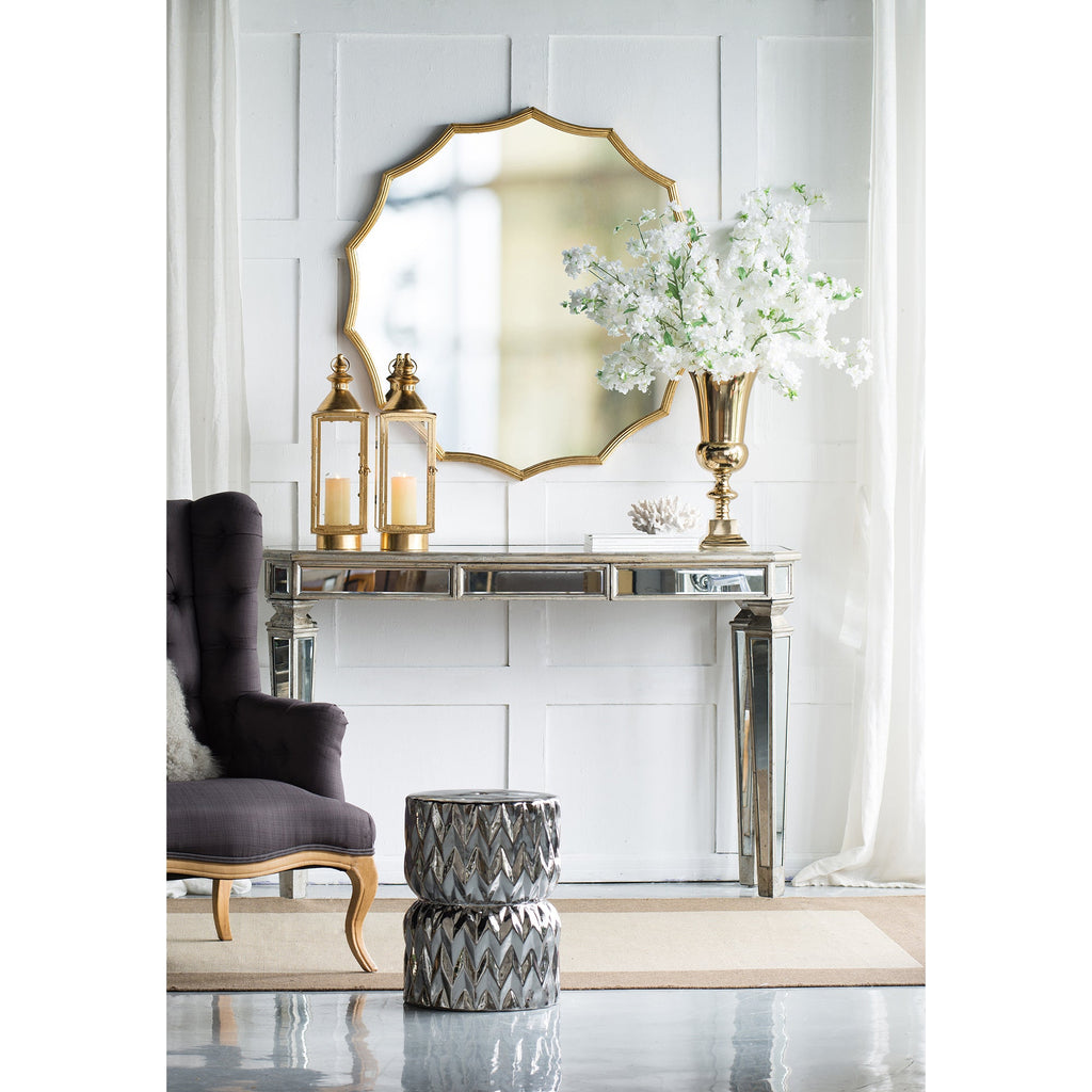 D40" Round Sunburst Wall Mirror