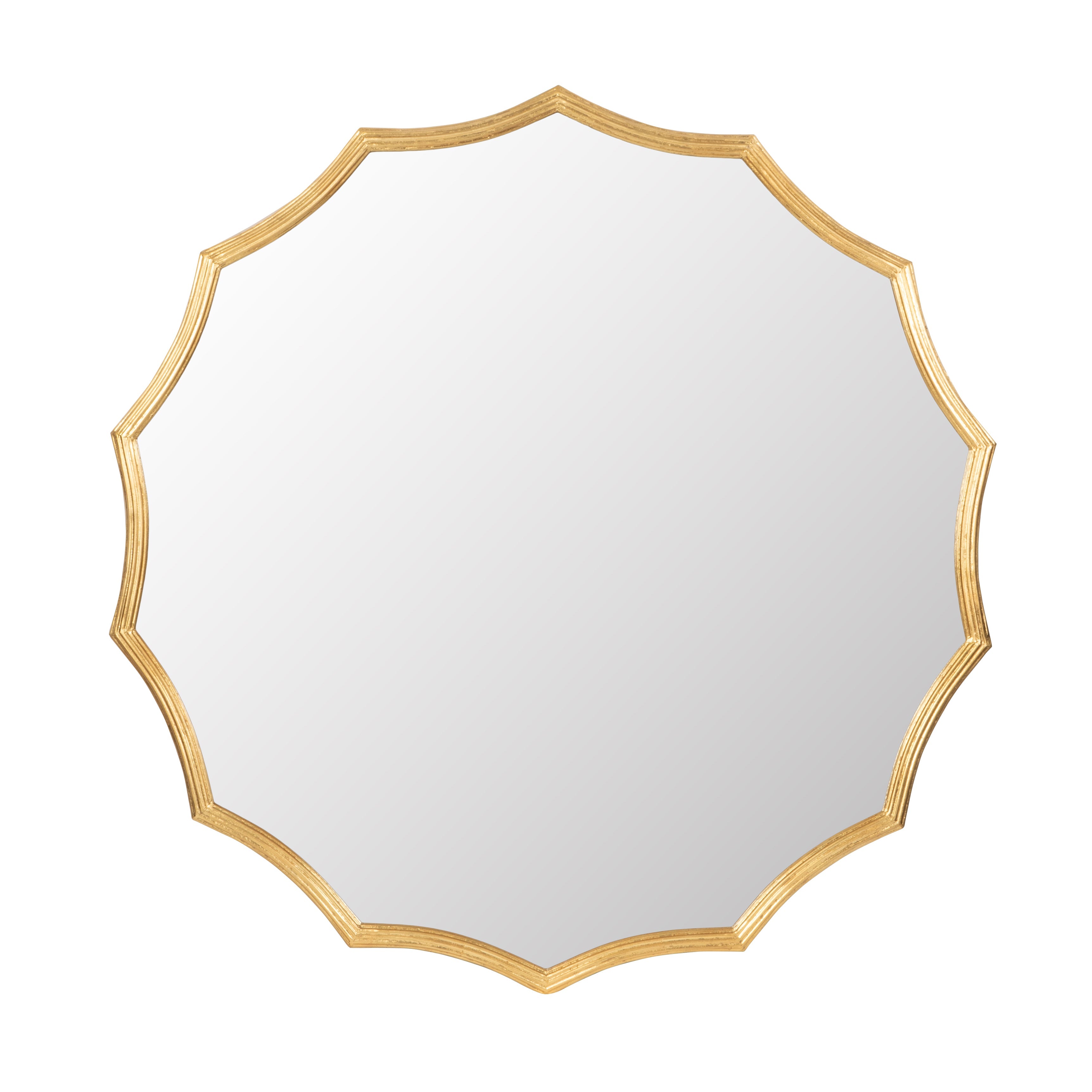 D40" Round Sunburst Wall Mirror