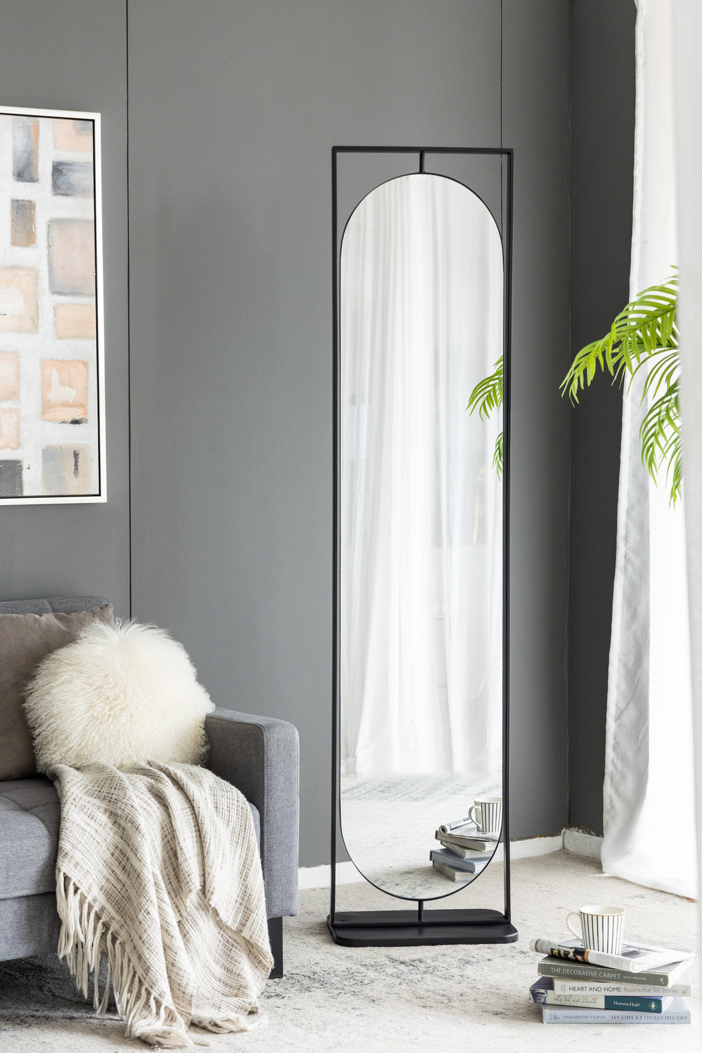 18" x 12" x 78" Full Length Standing Mirror