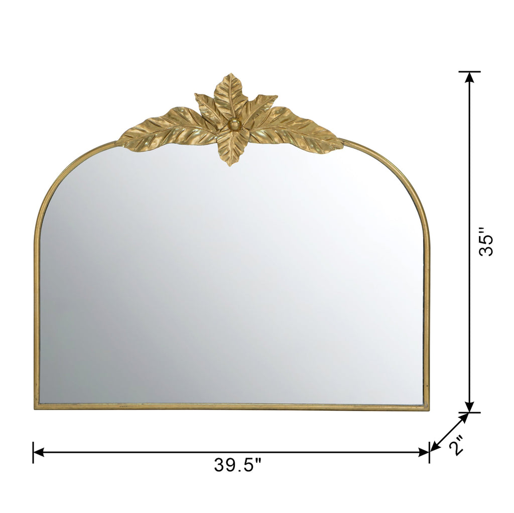 Large Arched Decorative Bathroom Mirror