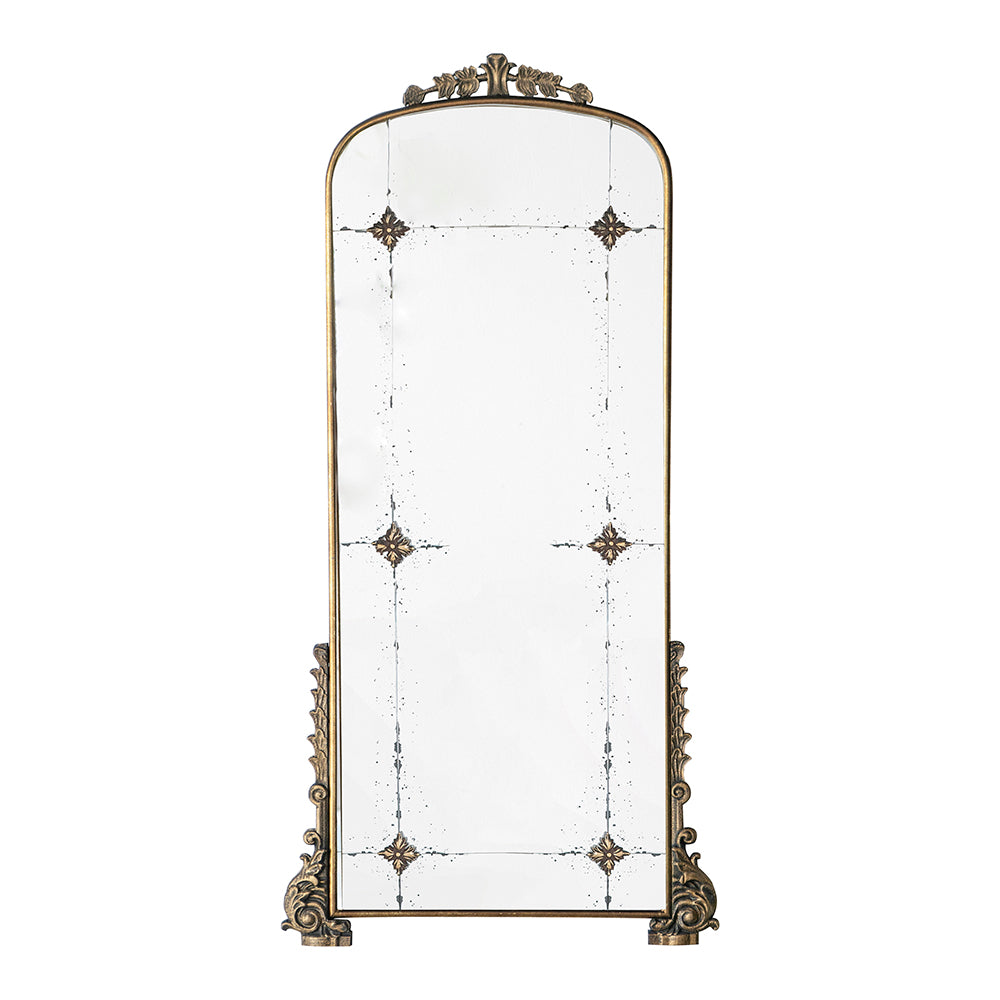 Antique Gold Wall Mirror - 24" x 48.5"