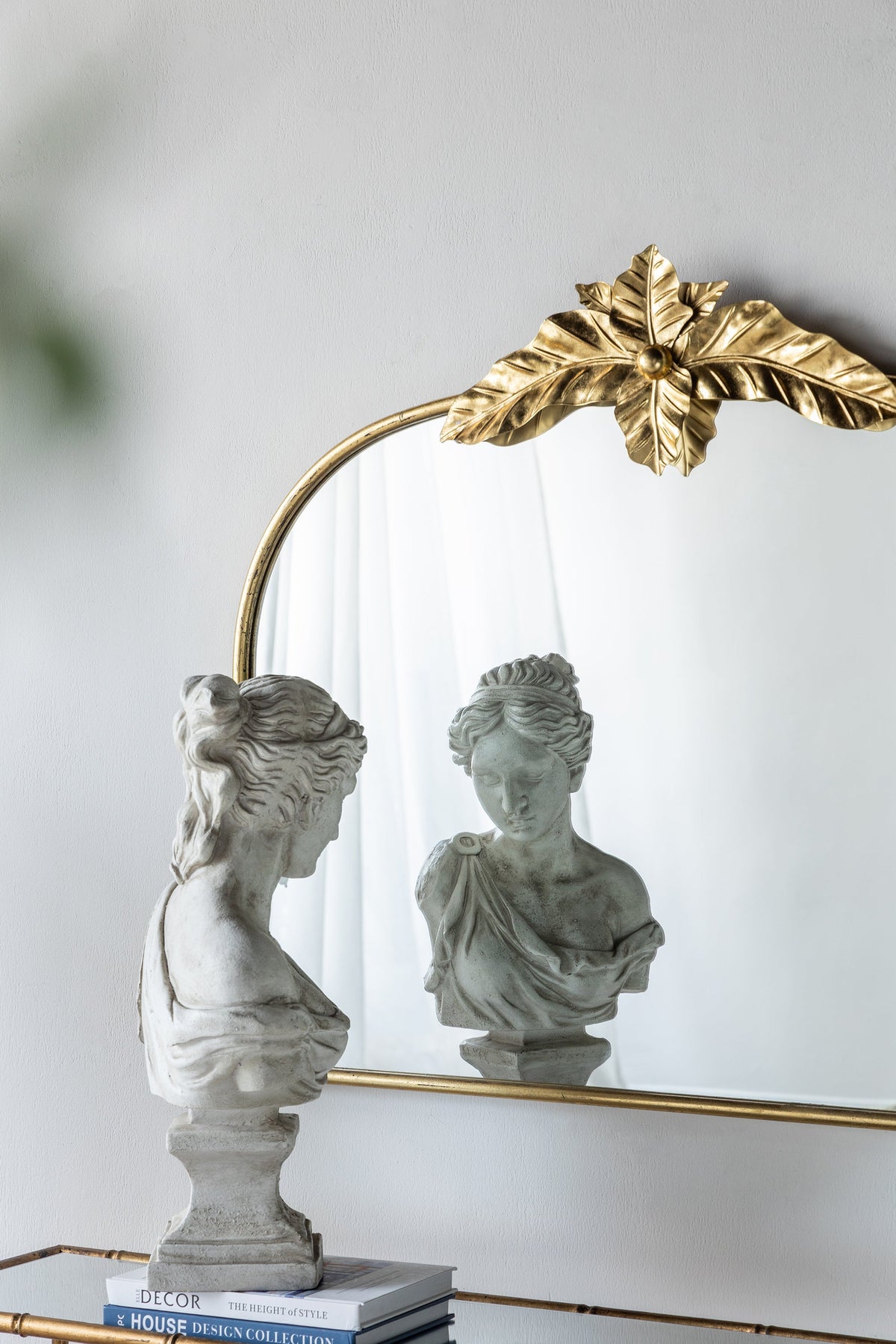 Large Arched Decorative Bathroom Mirror