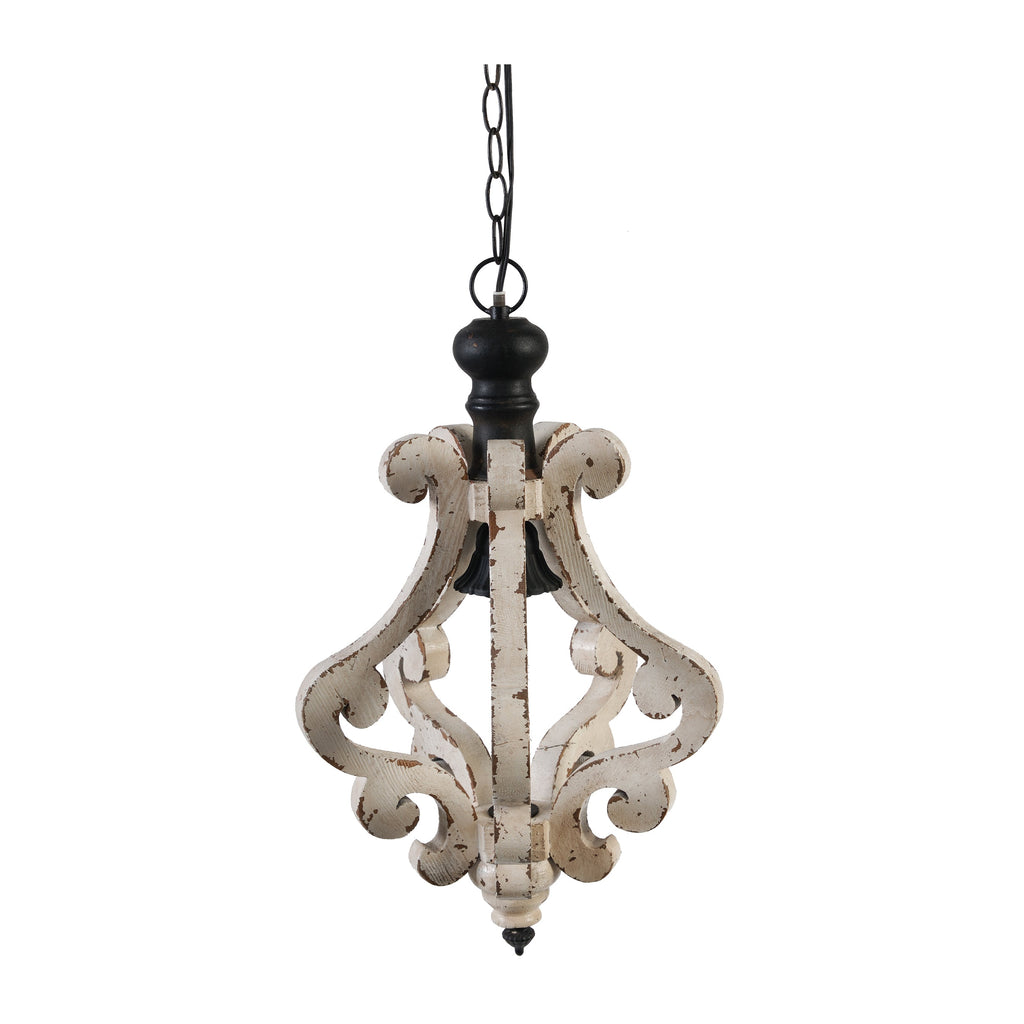 Farmhouse Chandelier, Distressed