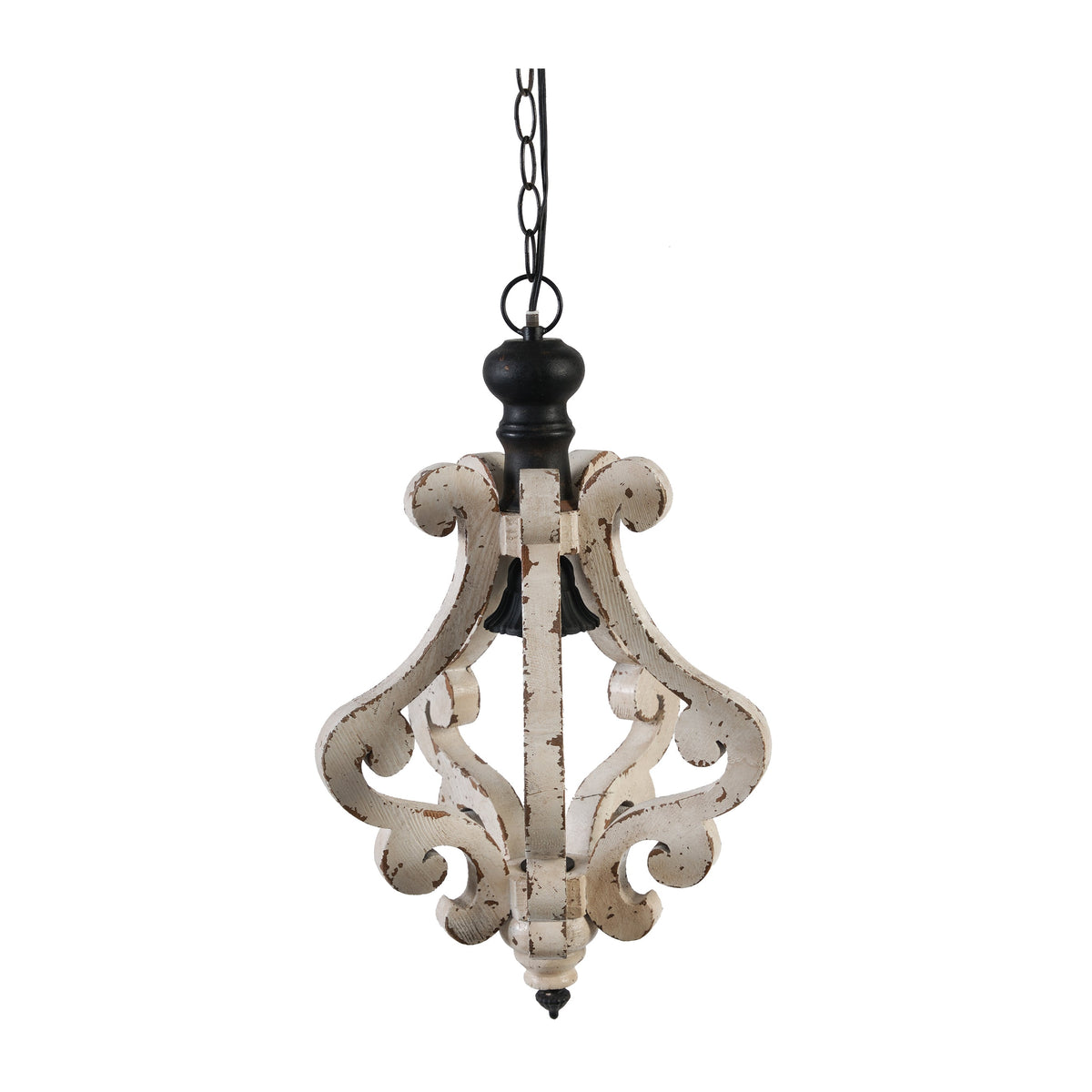 Farmhouse Chandelier, Distressed