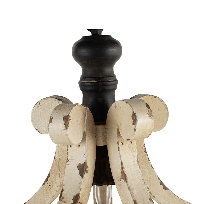Farmhouse Chandelier, Distressed