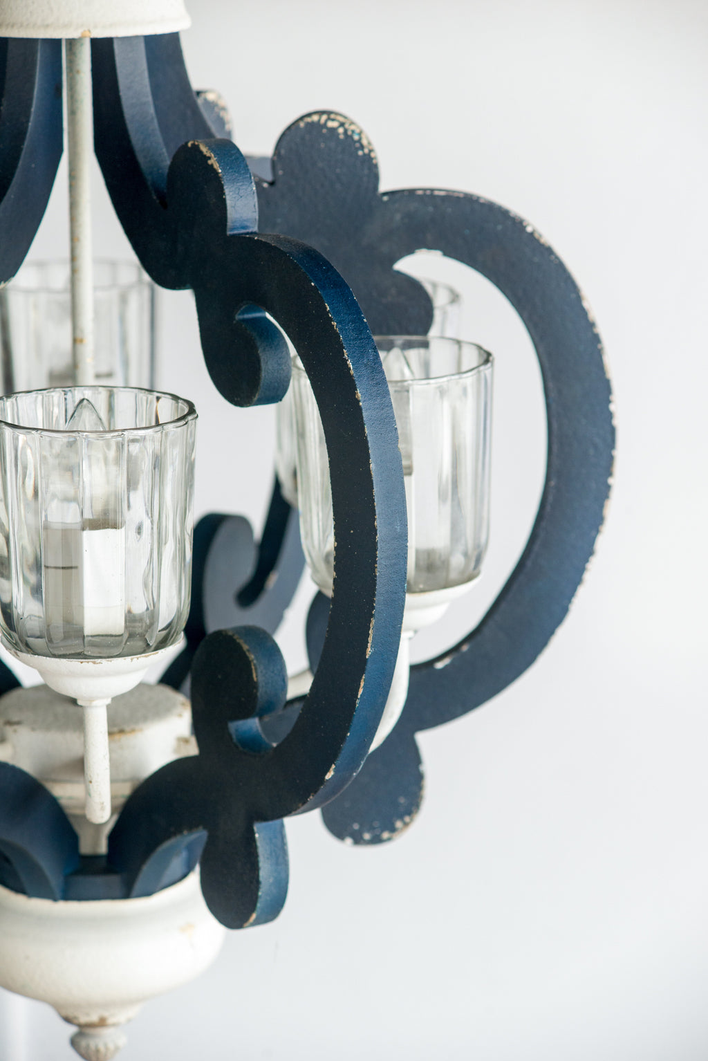 Wood Chandelier 6-Light Farmhouse Pendant Lighting