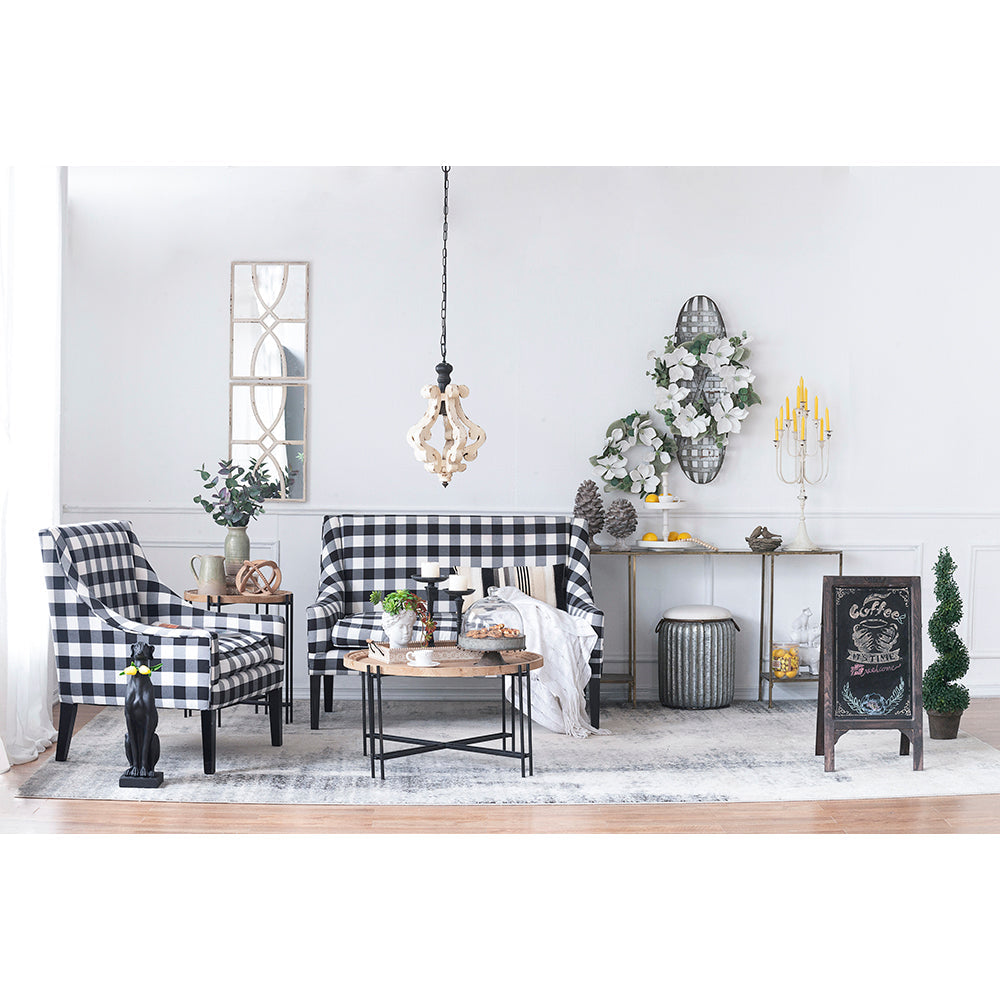 Farmhouse Chandelier, Distressed