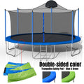 14FT Trampoline with Basketball Hoop