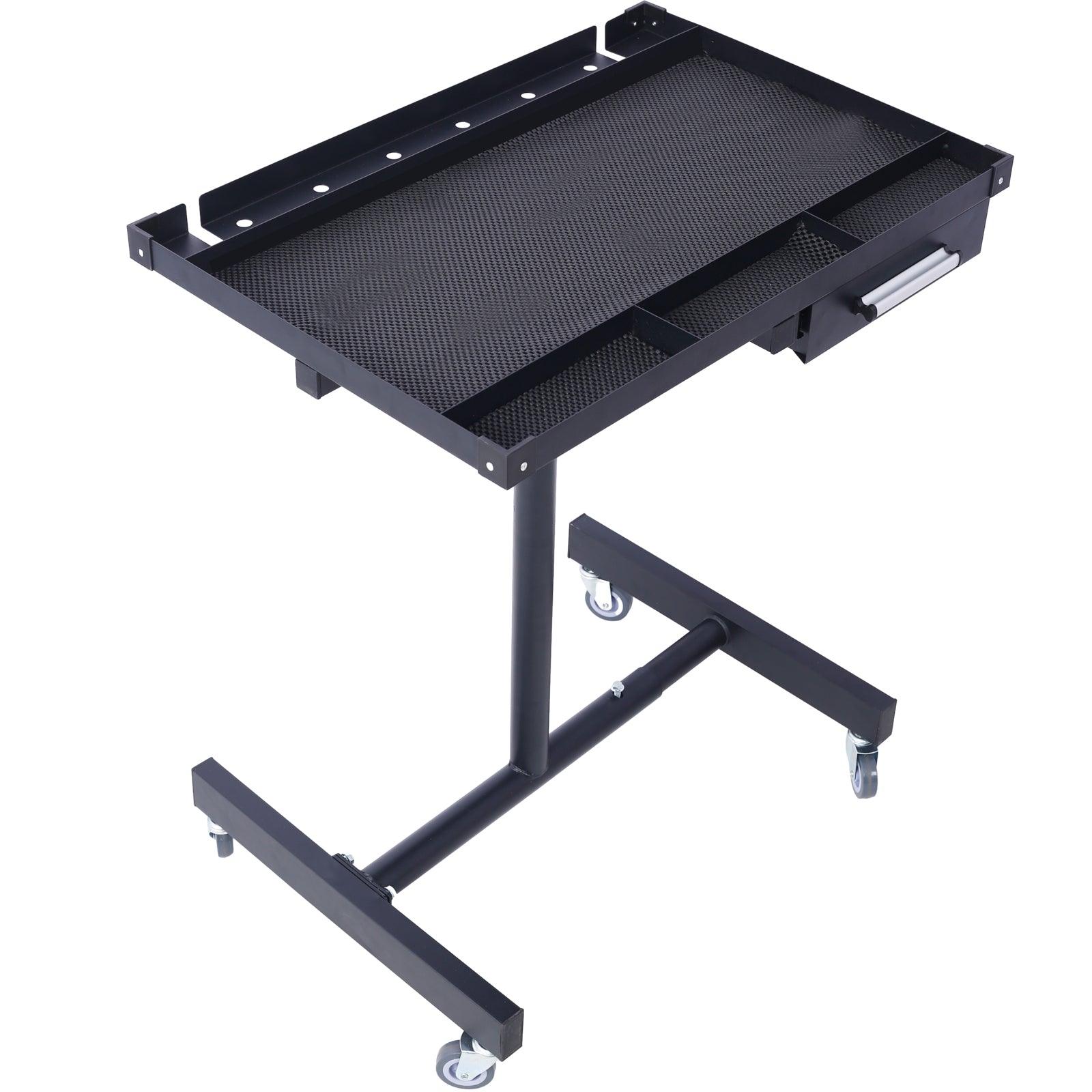 Adjustable Tear Down Work Table with Drawer