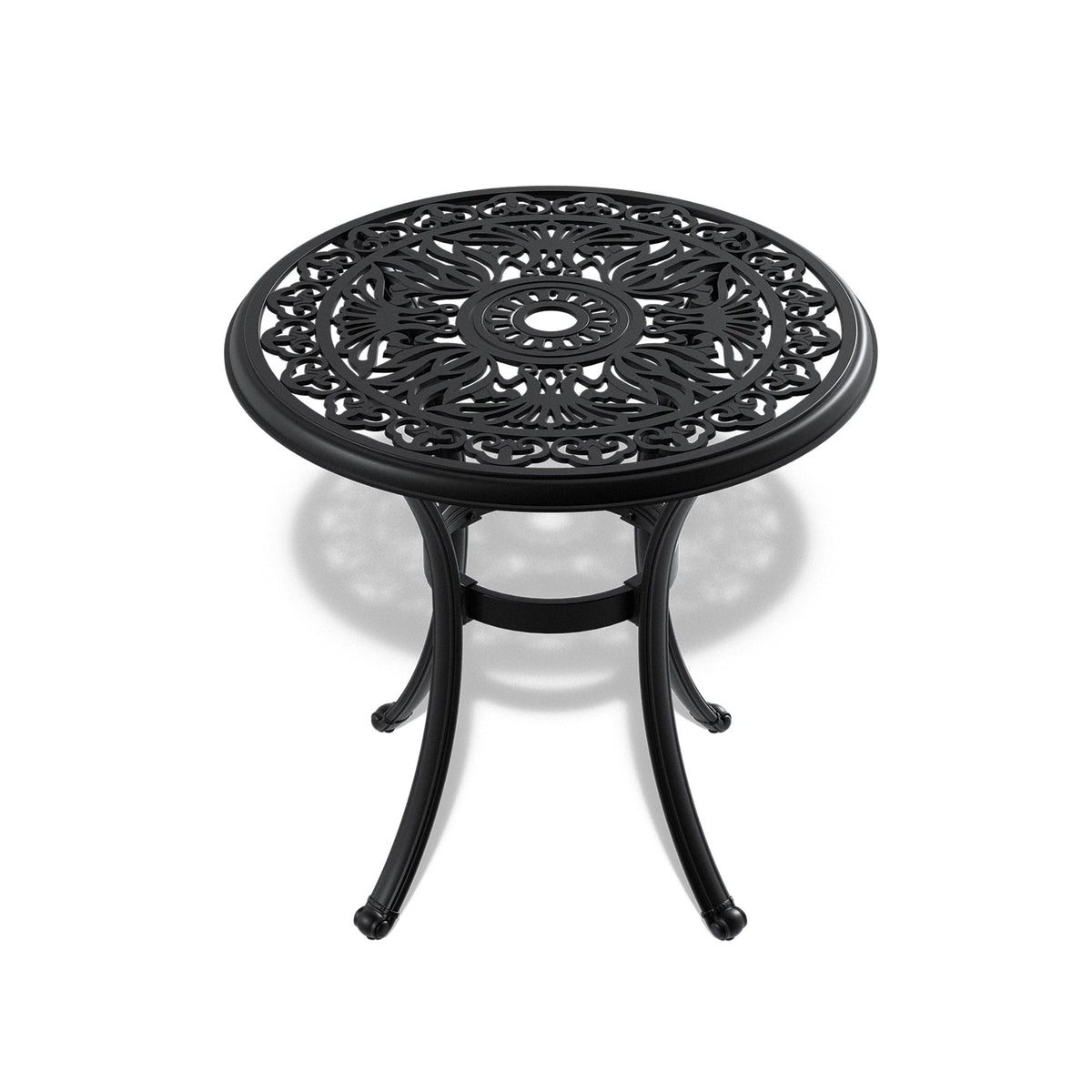 5-Piece Set Of Cast Aluminum Patio Furniture