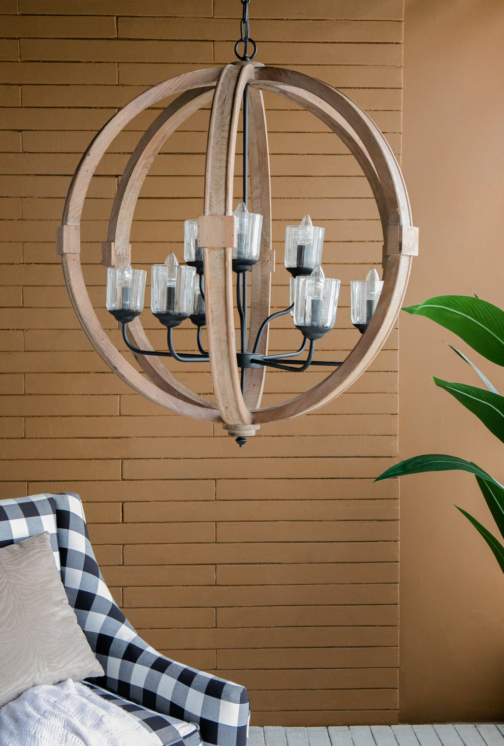 9-Light Globe Chandelier