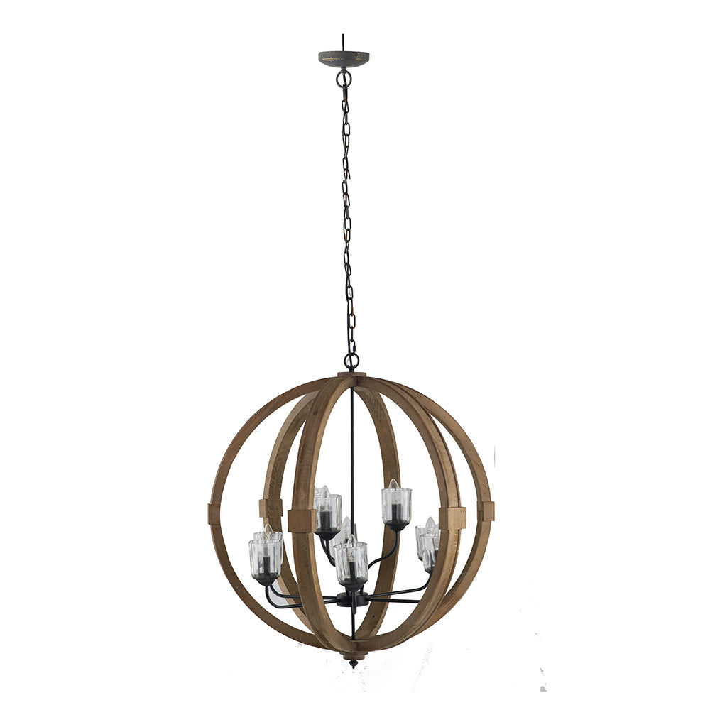 9-Light Globe Chandelier