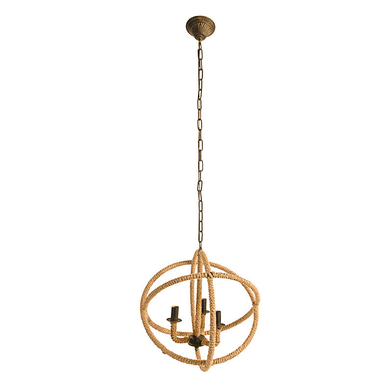 3-Light Farmhouse Chandelier