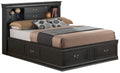 Elegant Full Storage Bed With Classic Charm
