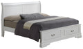 Charming Traditional King Storage Bed