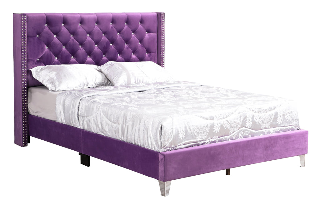 Charming Transitional Bed Frame