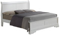 Elegant Traditional Full Bed in Crisp