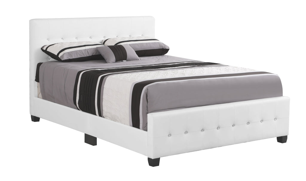 Transitional Full Bed With Crisp