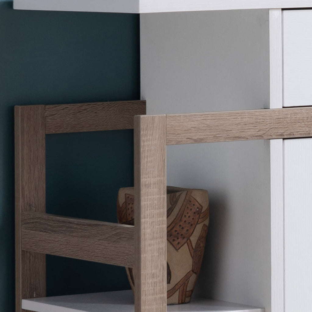 Modern Kitchen Buffet Organizing Cabinet with 4 Shelves
