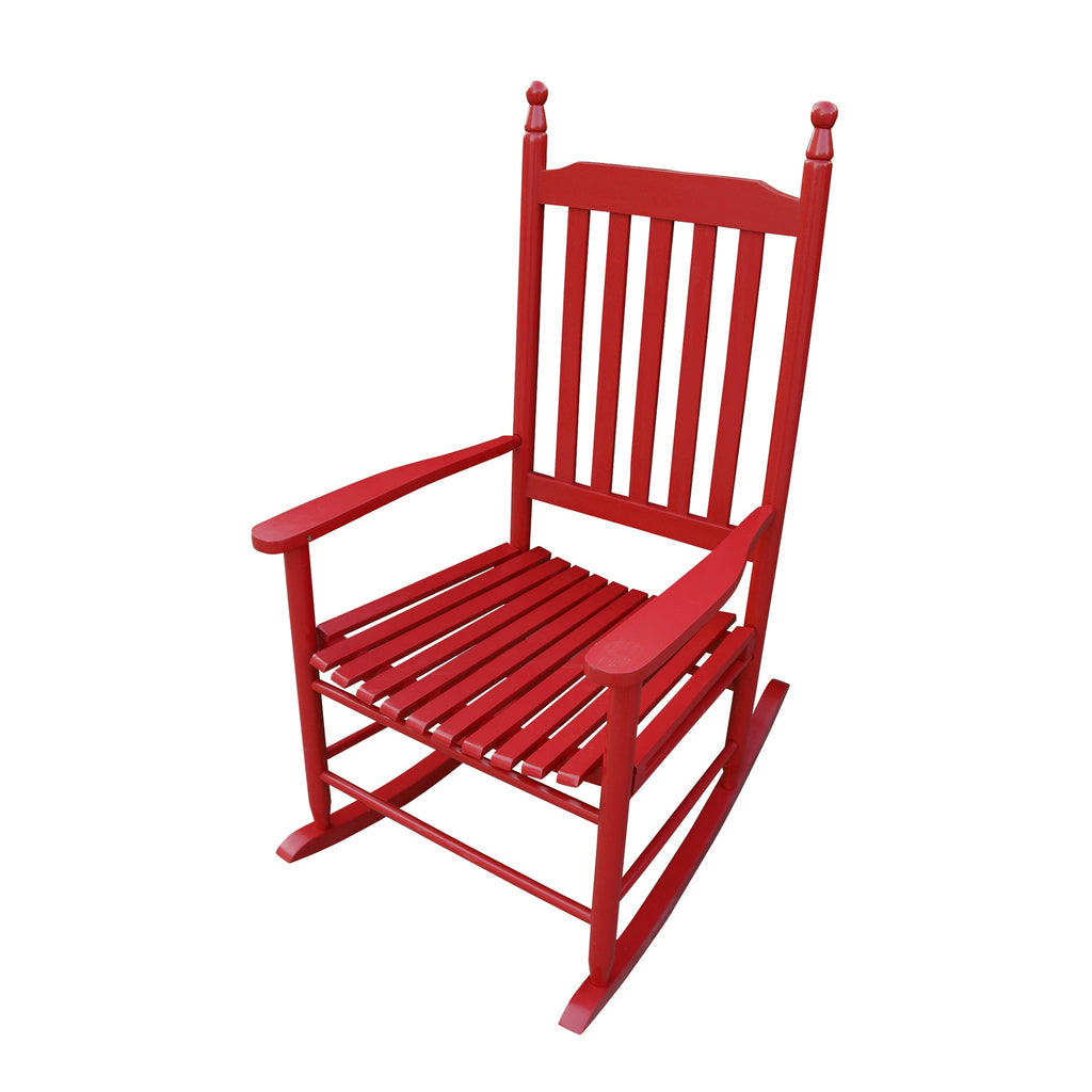 Wooden Porch Rocker Chair - Rose