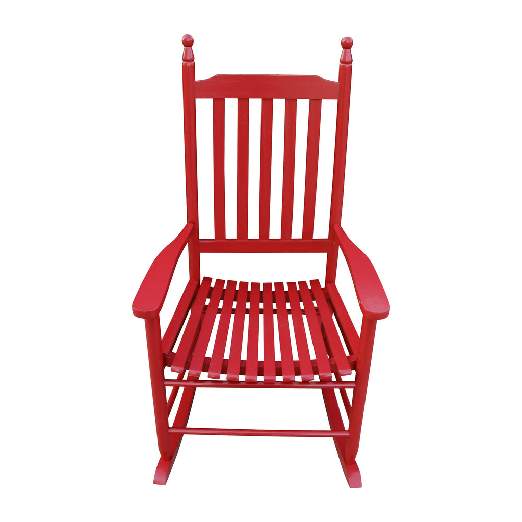 Wooden Porch Rocker Chair - Rose