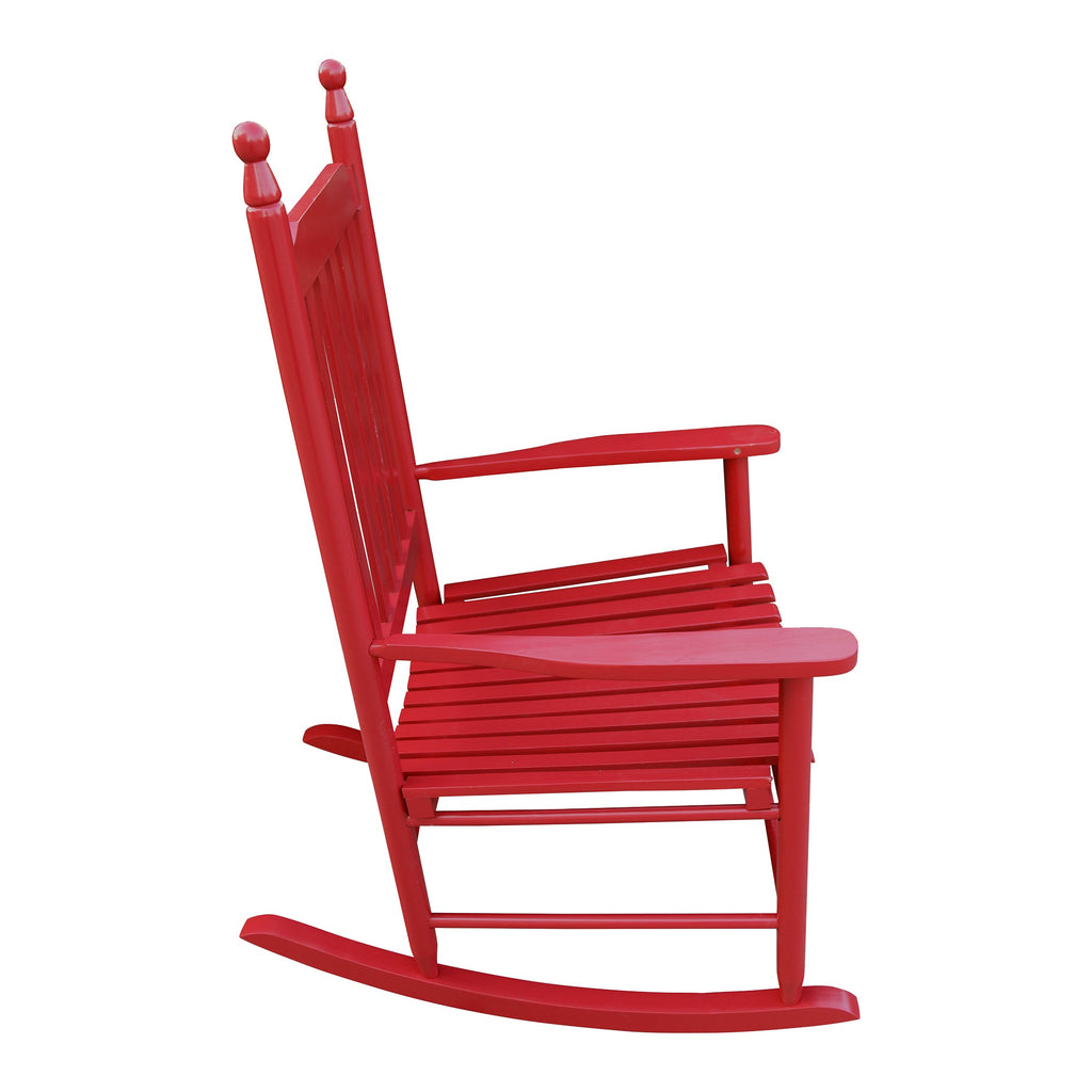 Wooden Porch Rocker Chair - Rose