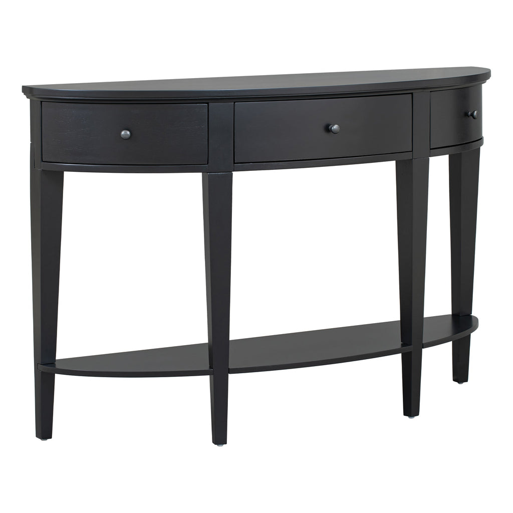 U-Style Modern Curved Console Table