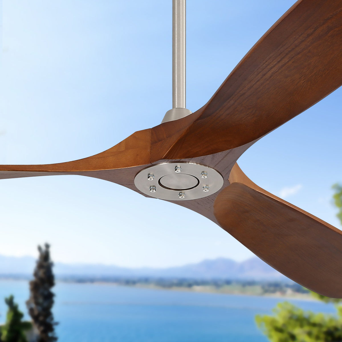 60 Inch Indoor Modern Ceiling Fan With Remote Control