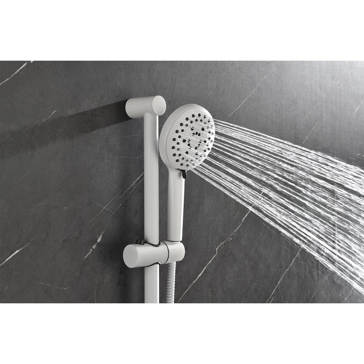 Shower System with Shower Head, Hand Shower, and More