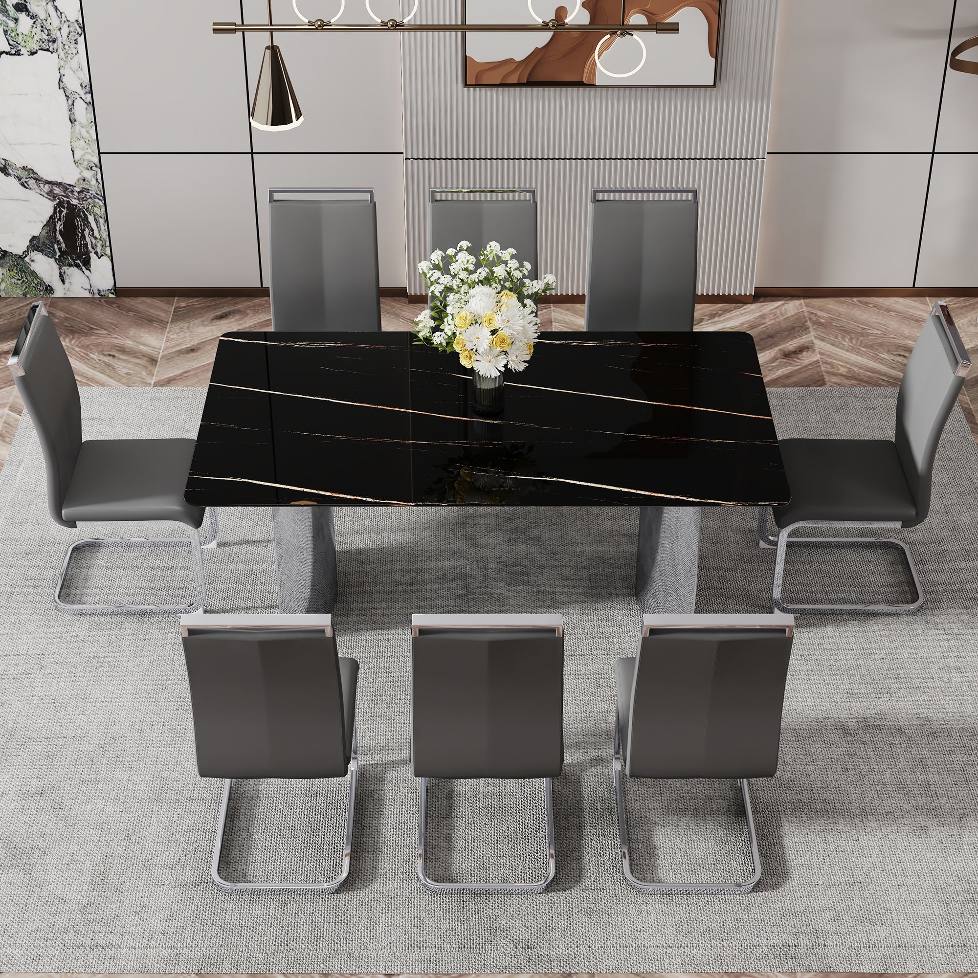 Modern Minimalist Dining Table