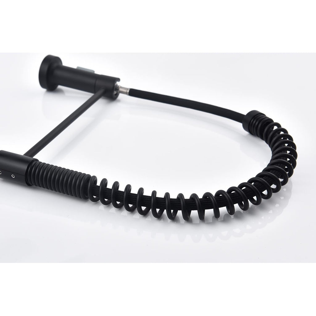 Pull Down Single Handle Spring Kitchen Faucet