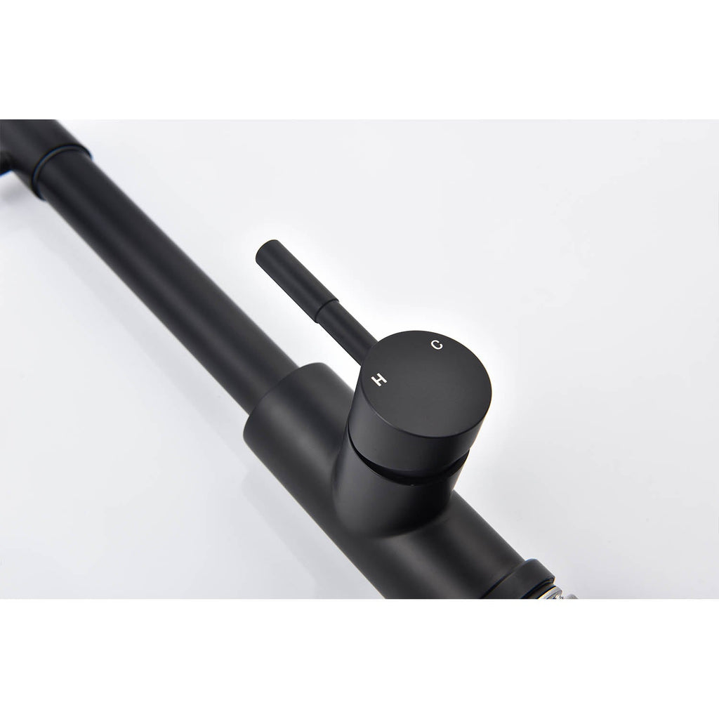 Pull Down Single Handle Spring Kitchen Faucet