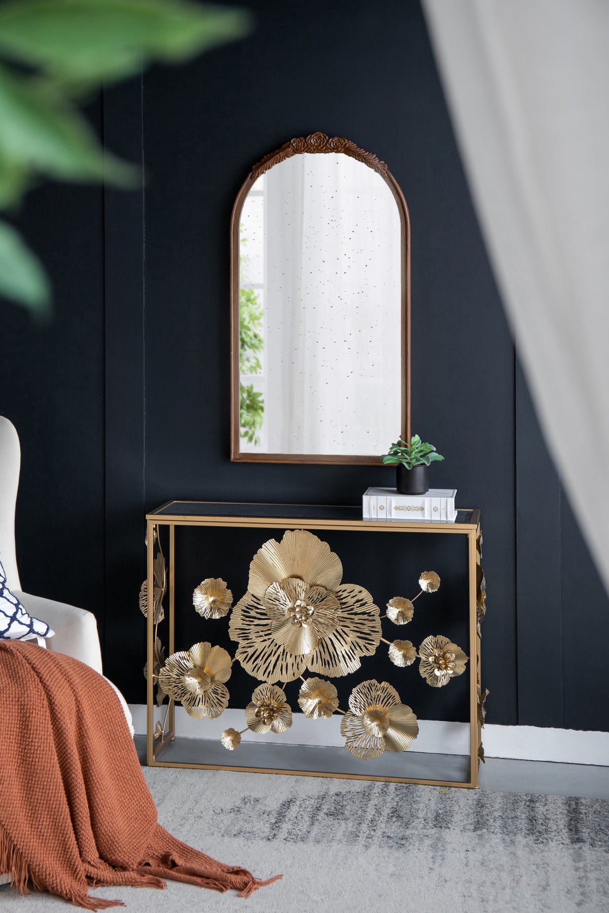 Tamara Metal Console Table
