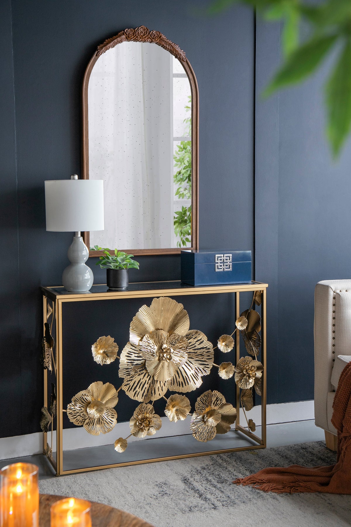 Tamara Metal Console Table