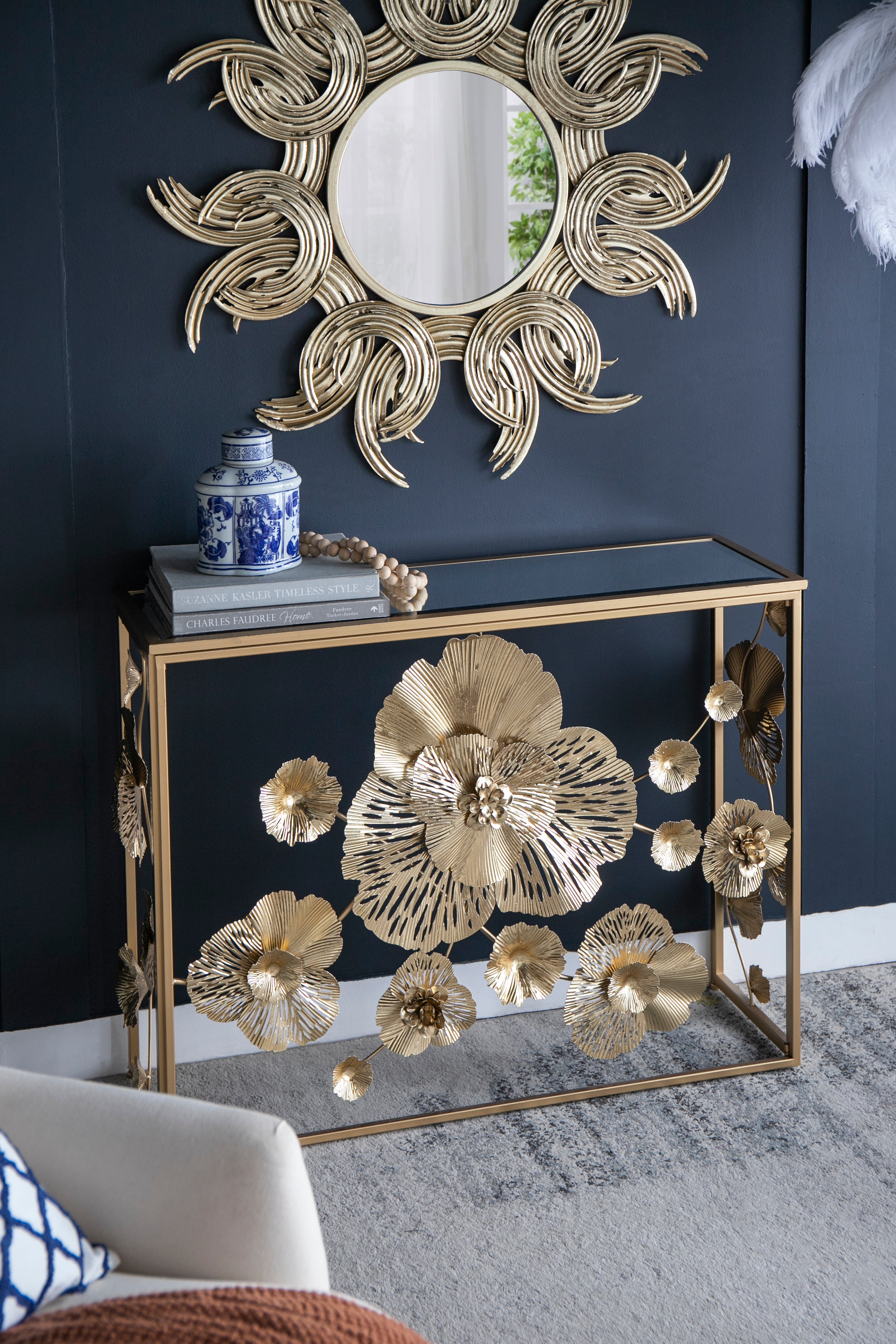 Tamara Metal Console Table