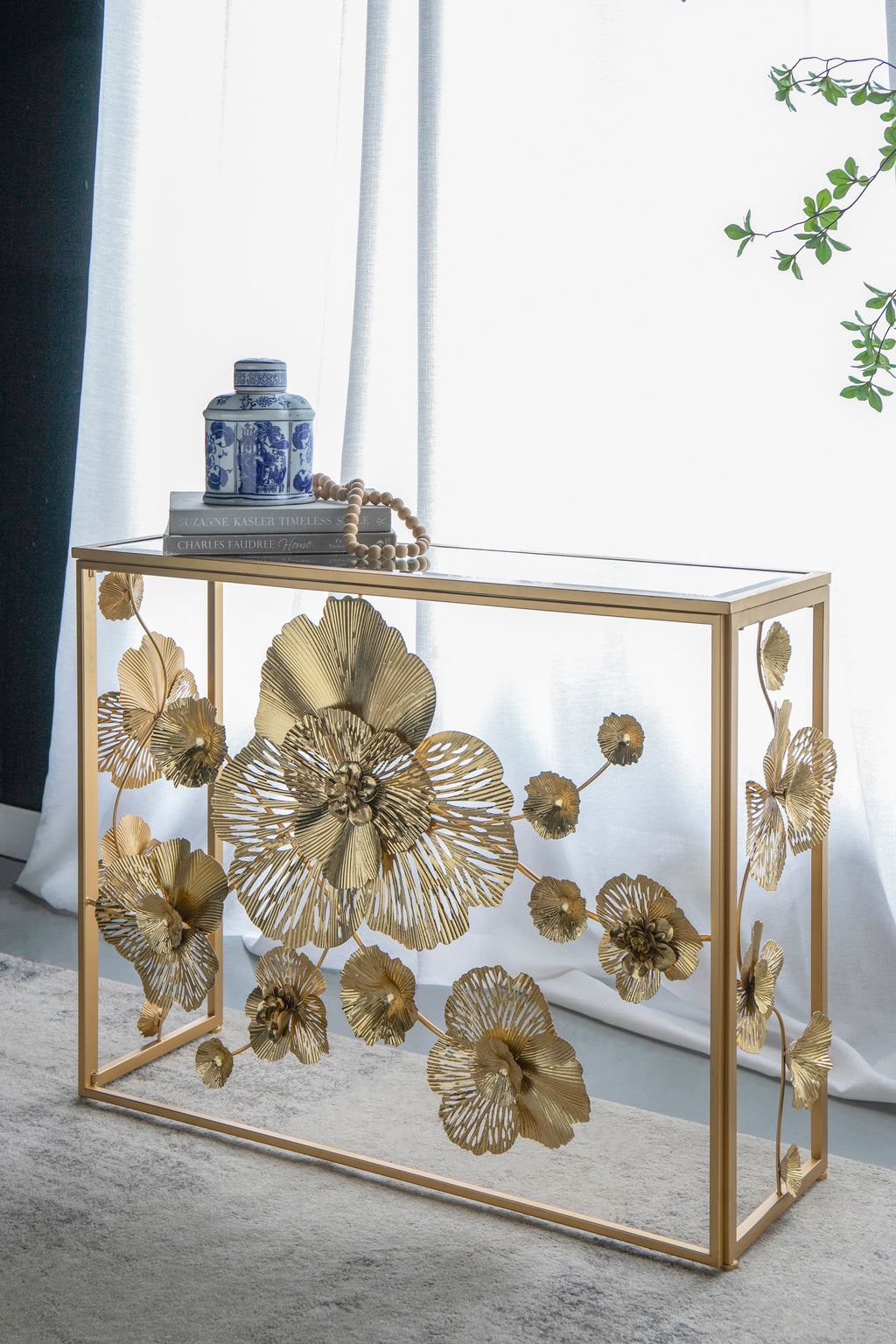 Tamara Metal Console Table