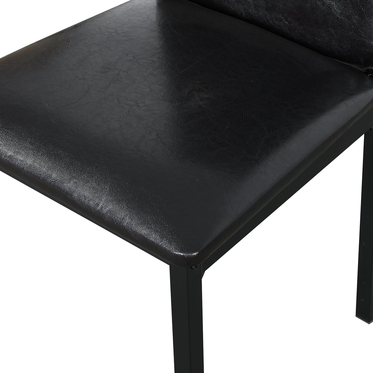 4-Piece Metal Frame Dining Seats