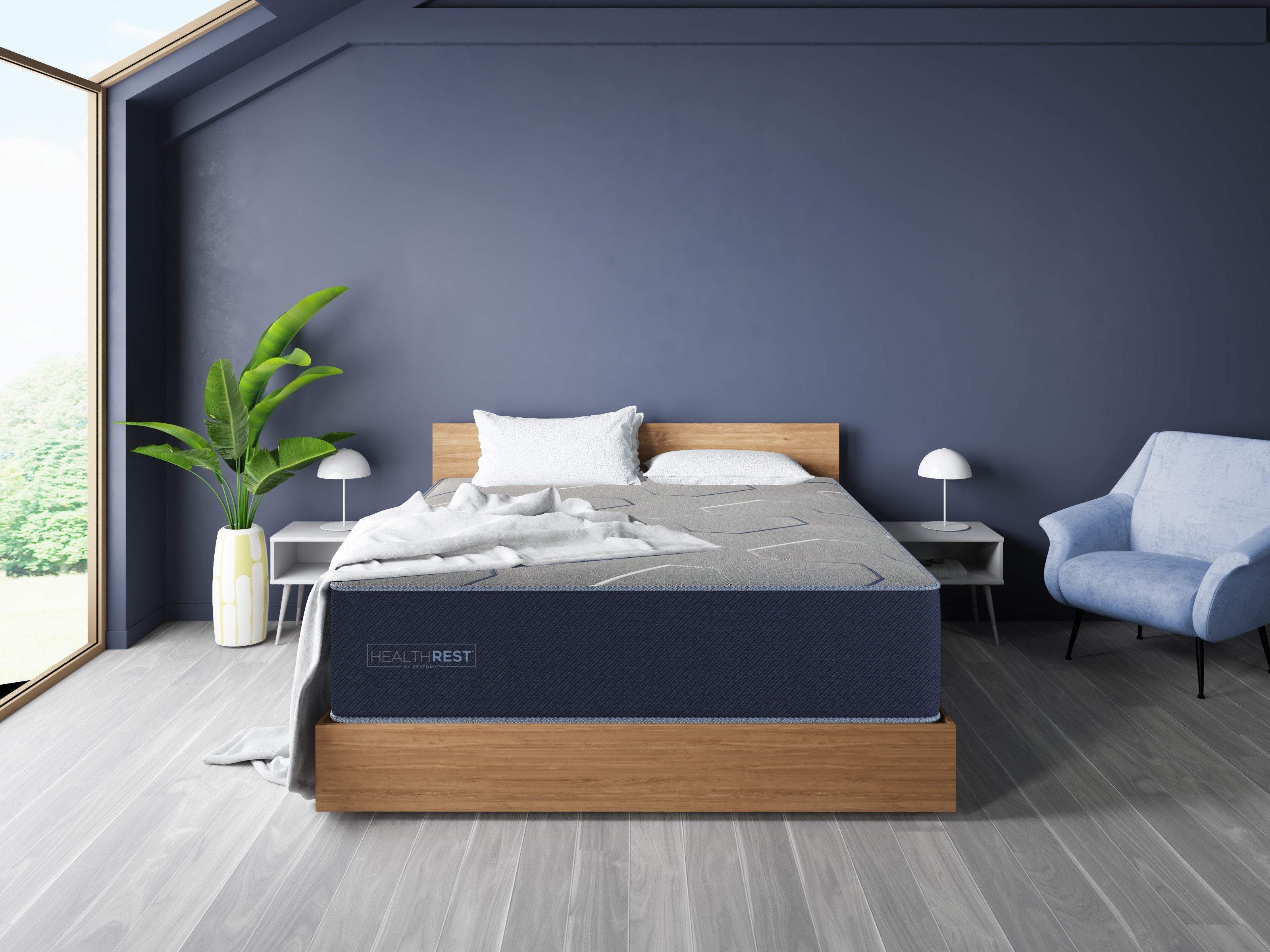 HealthRest by Restonic PolarBreeze Lux Firm Mattress - Twin Extra Long
