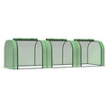 10' x 3' Mini Greenhouse, Portable Tunnel