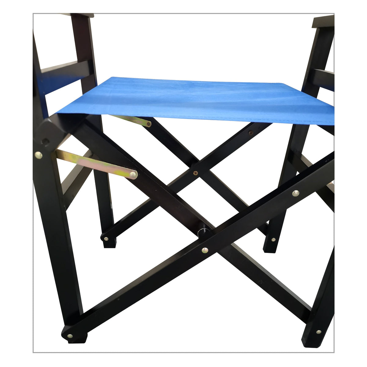 Folding Chair Set - Wooden Director Chair with Canvas