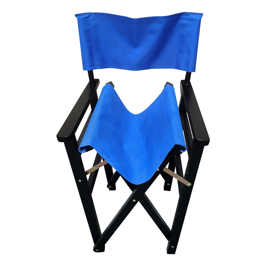 Folding Chair Set - Wooden Director Chair with Canvas