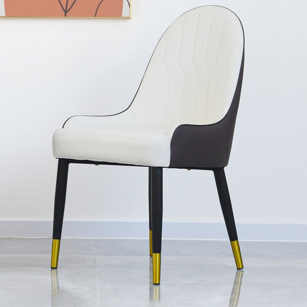Modern PU Sponge-Filled Dining Chair Set