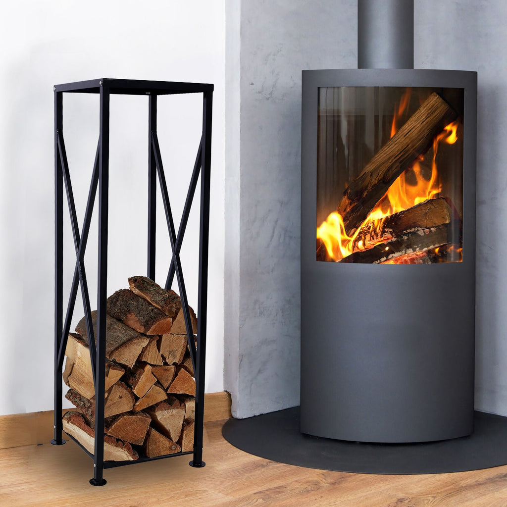 Decorative Firewood Storage Log Rack Holder