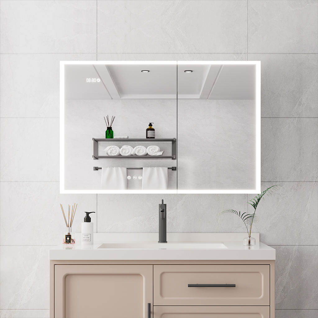 LED Medicine Cabinet with Mirror and Lights