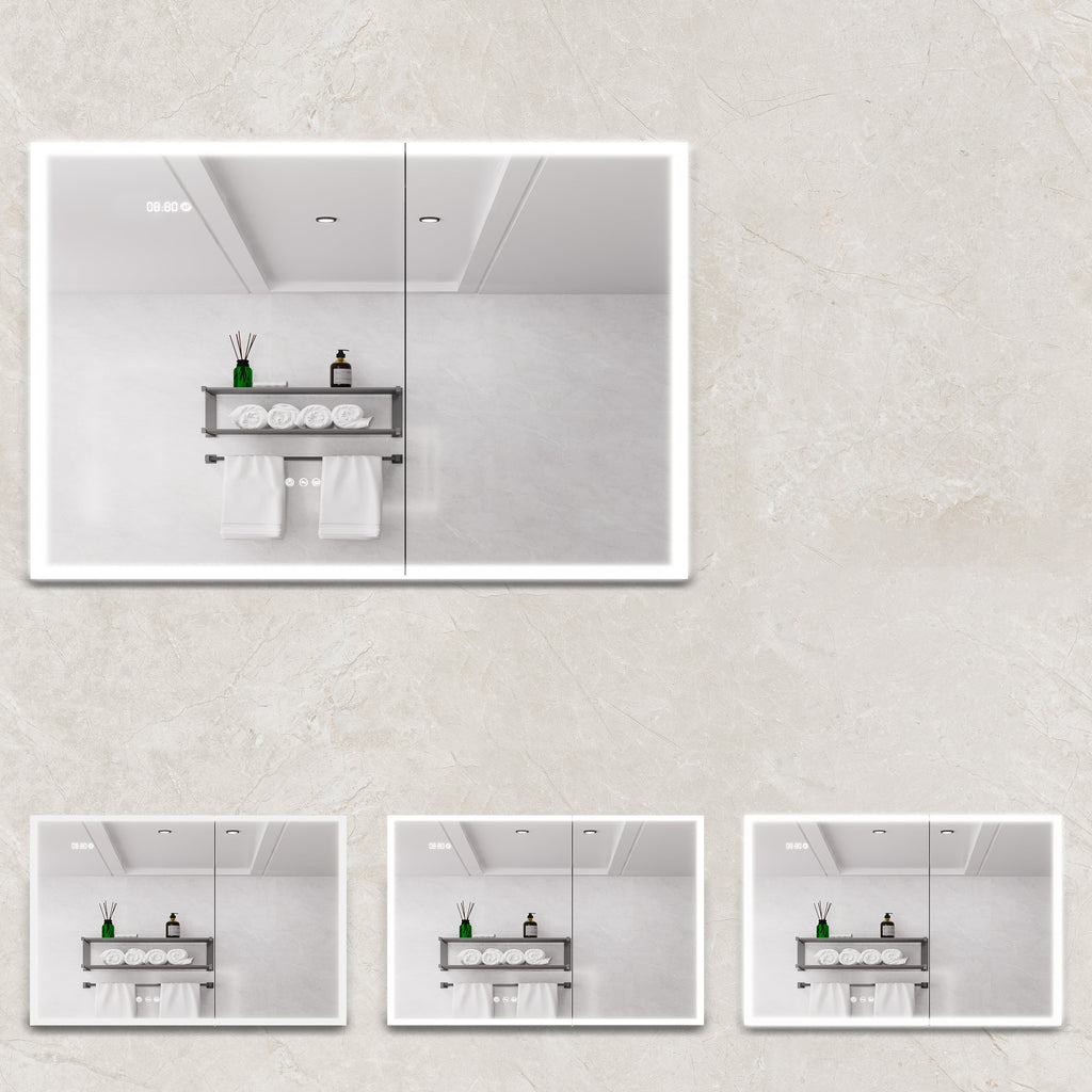 LED Medicine Cabinet with Mirror and Lights