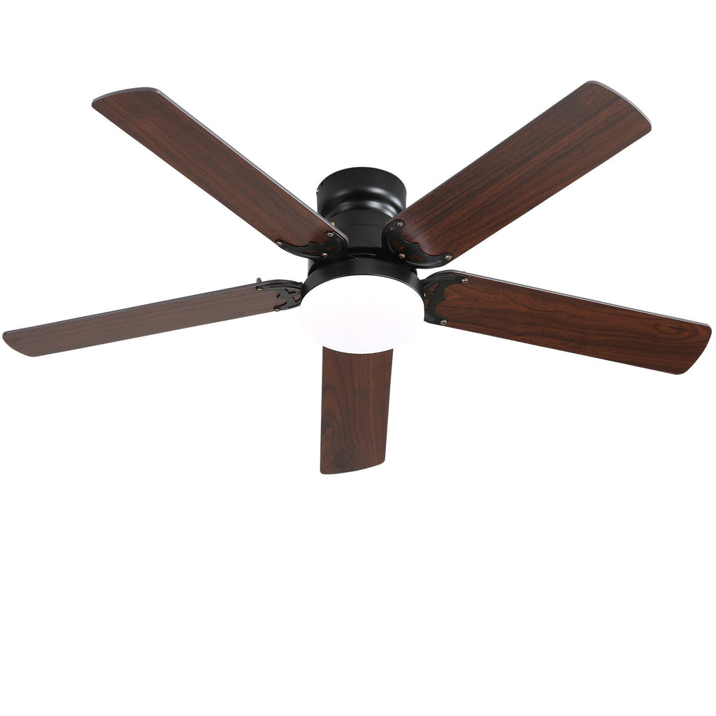 Low Profile 42 Inch Ceiling Fan With LED Light