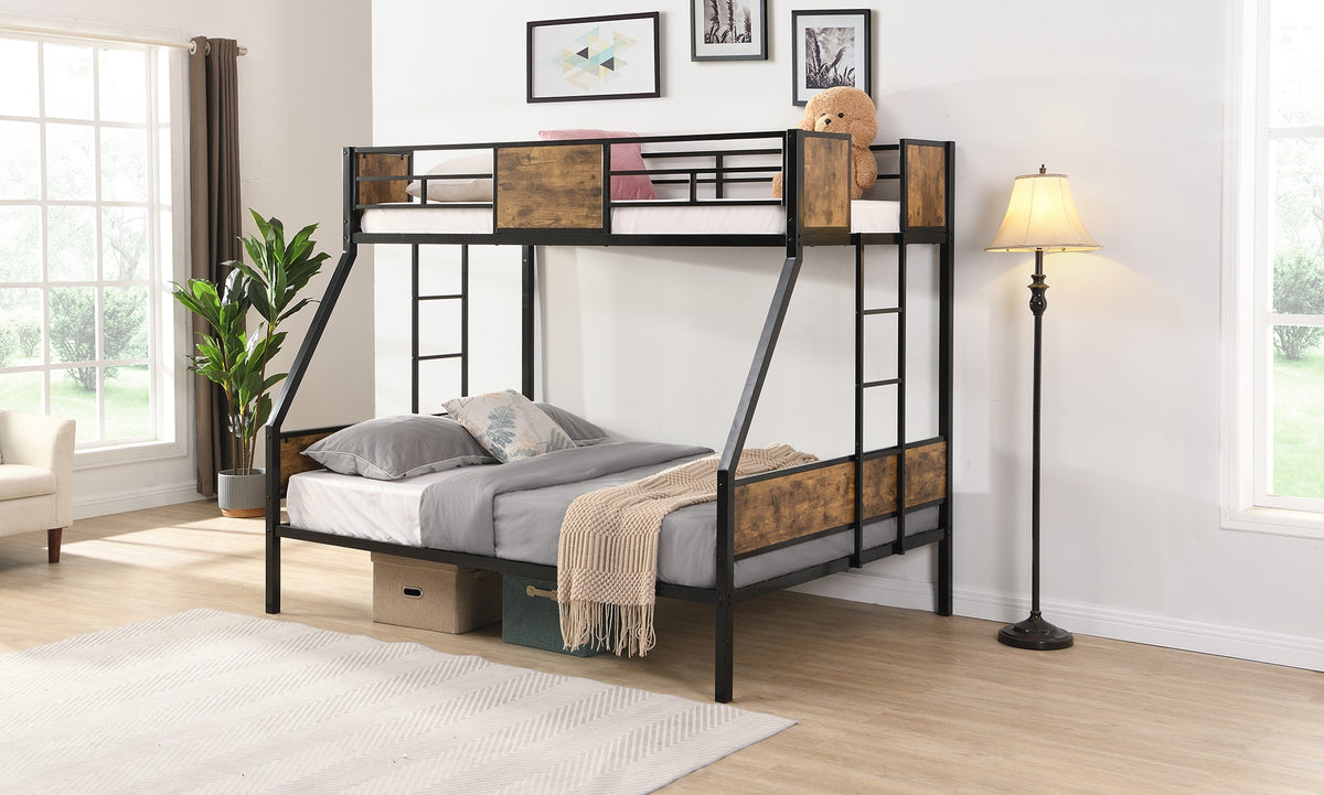 Twin Over Full Metal Bunk Bed