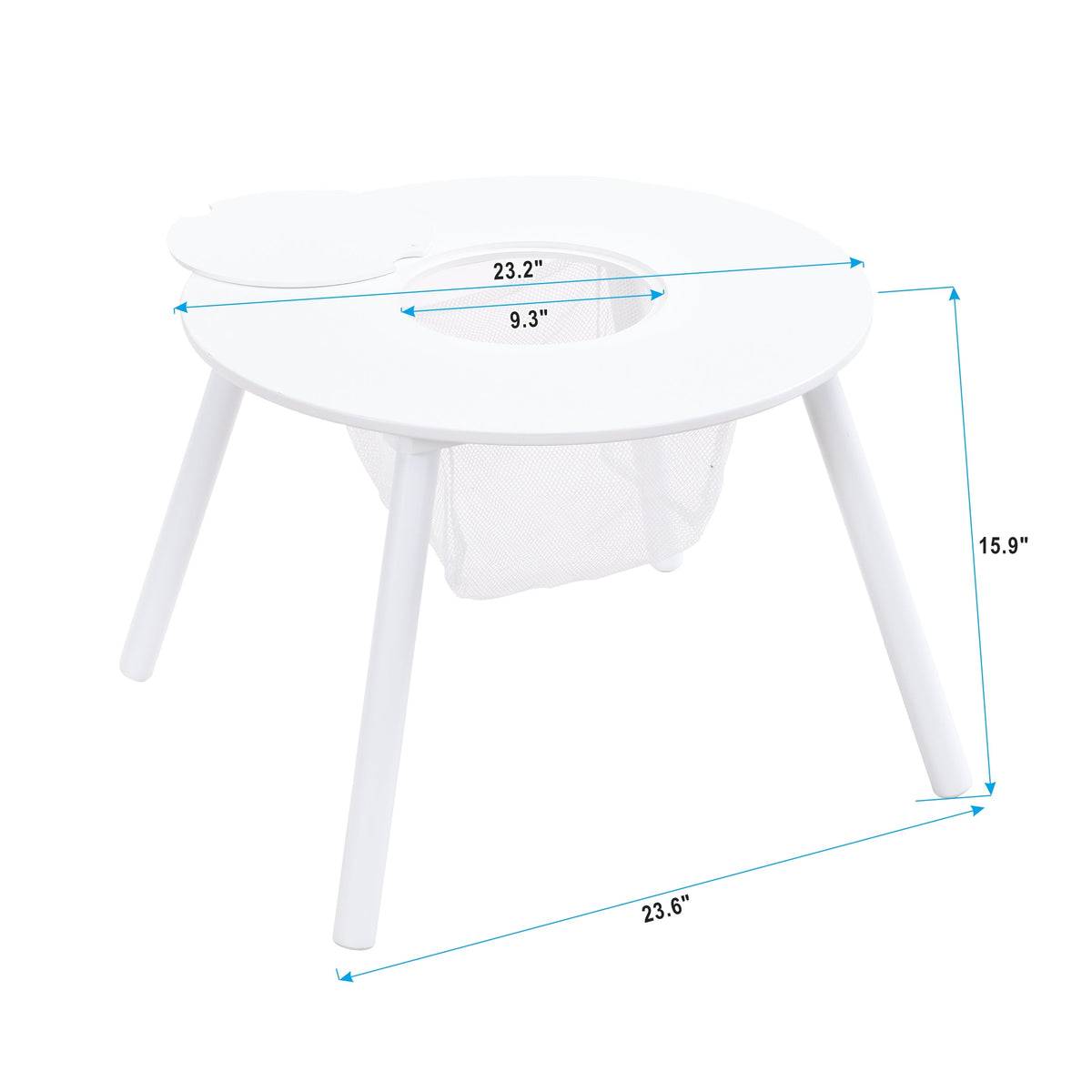 Children's Panel Table with 4 Chairs