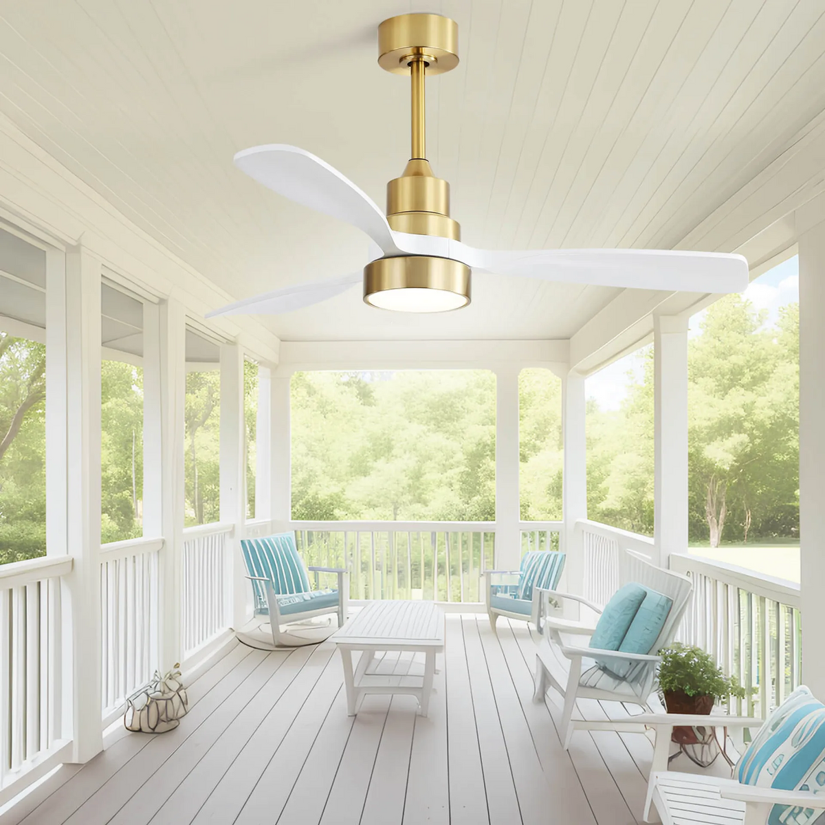 48 Inch Modern Ceiling Fan with Lights